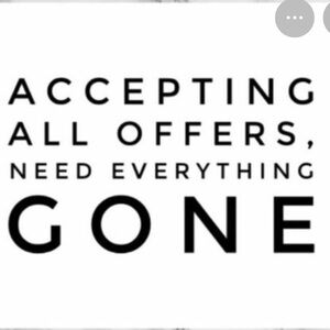 Creating New Closet Make Offers!